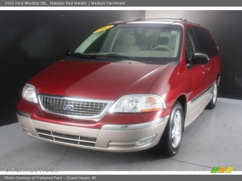 Matador Red Metallic / Medium Parchment 2003 Ford Windstar SEL