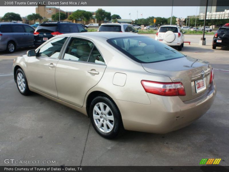 Desert Sand Mica / Ash 2008 Toyota Camry XLE