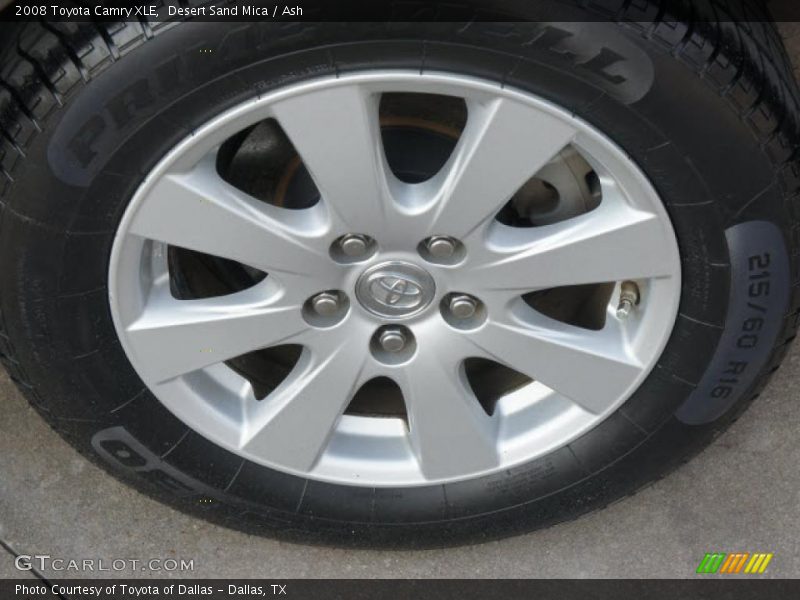 Desert Sand Mica / Ash 2008 Toyota Camry XLE