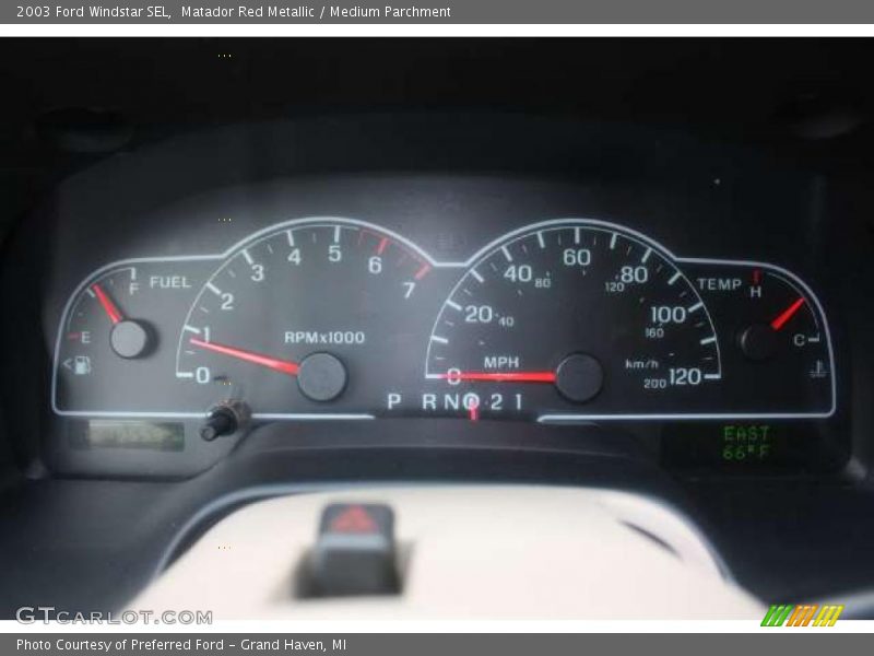  2003 Windstar SEL SEL Gauges