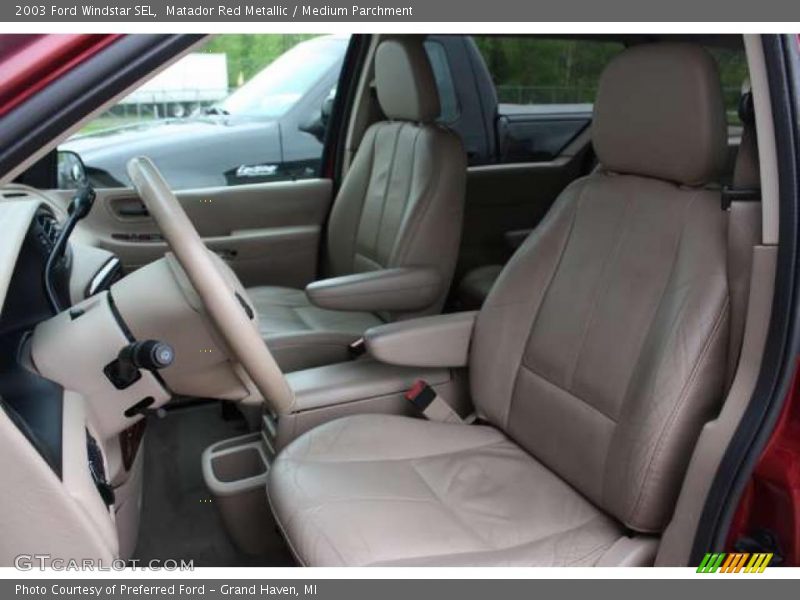 Matador Red Metallic / Medium Parchment 2003 Ford Windstar SEL