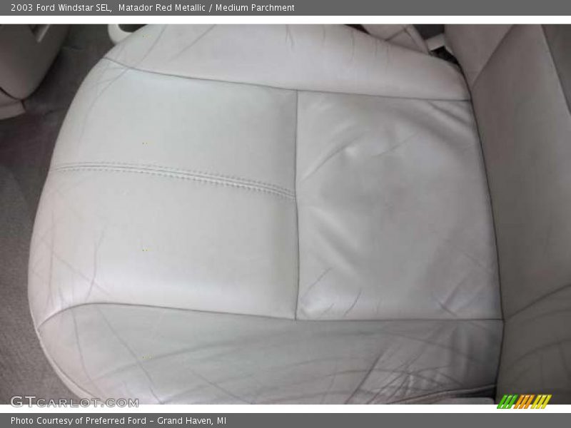 Matador Red Metallic / Medium Parchment 2003 Ford Windstar SEL