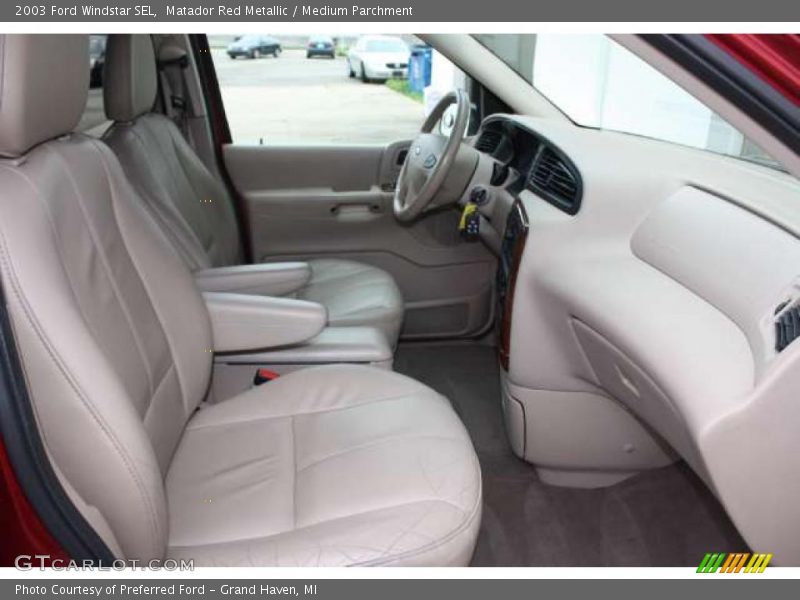 Matador Red Metallic / Medium Parchment 2003 Ford Windstar SEL