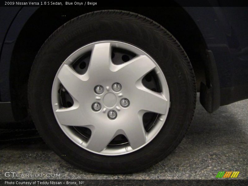 Blue Onyx / Beige 2009 Nissan Versa 1.8 S Sedan