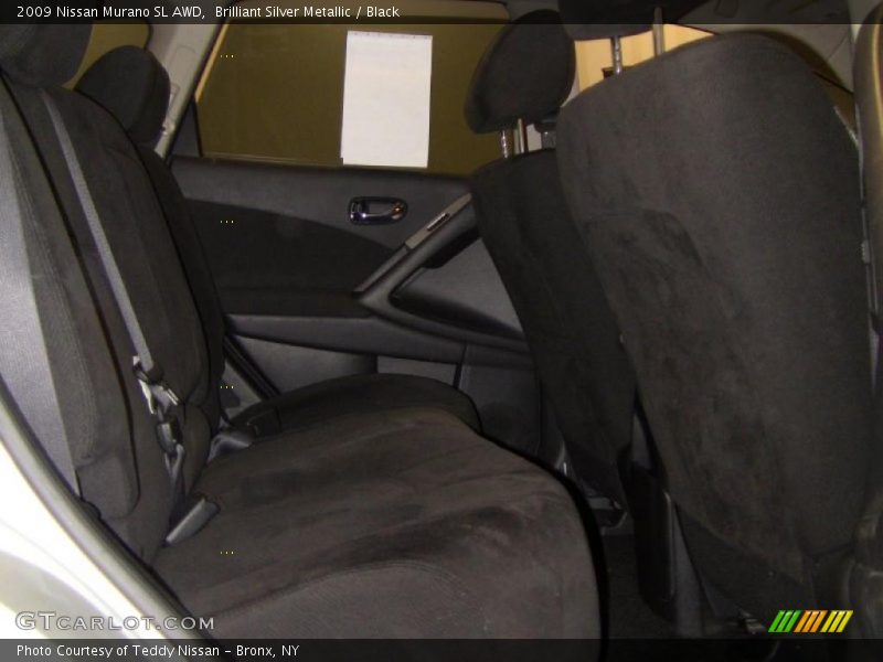 Brilliant Silver Metallic / Black 2009 Nissan Murano SL AWD