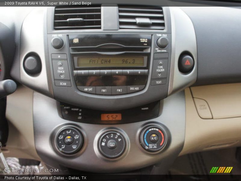 Super White / Sand Beige 2009 Toyota RAV4 V6