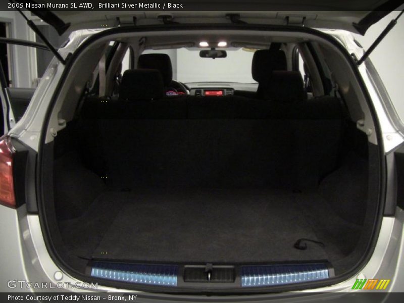 Brilliant Silver Metallic / Black 2009 Nissan Murano SL AWD