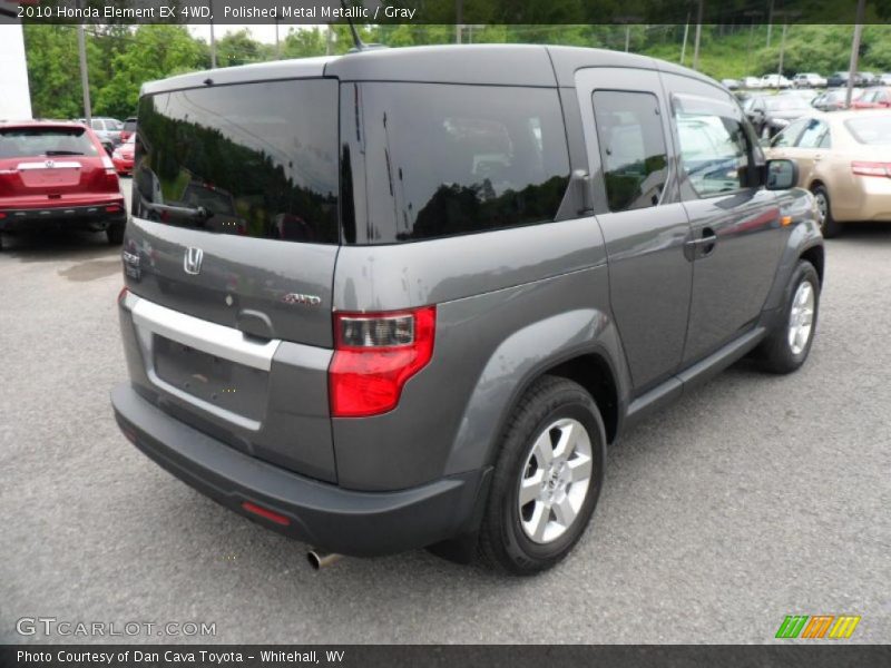 Polished Metal Metallic / Gray 2010 Honda Element EX 4WD