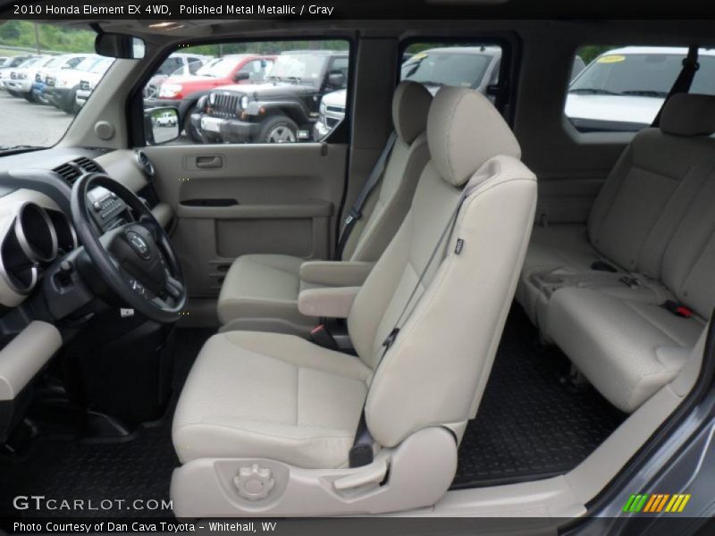  2010 Element EX 4WD Gray Interior