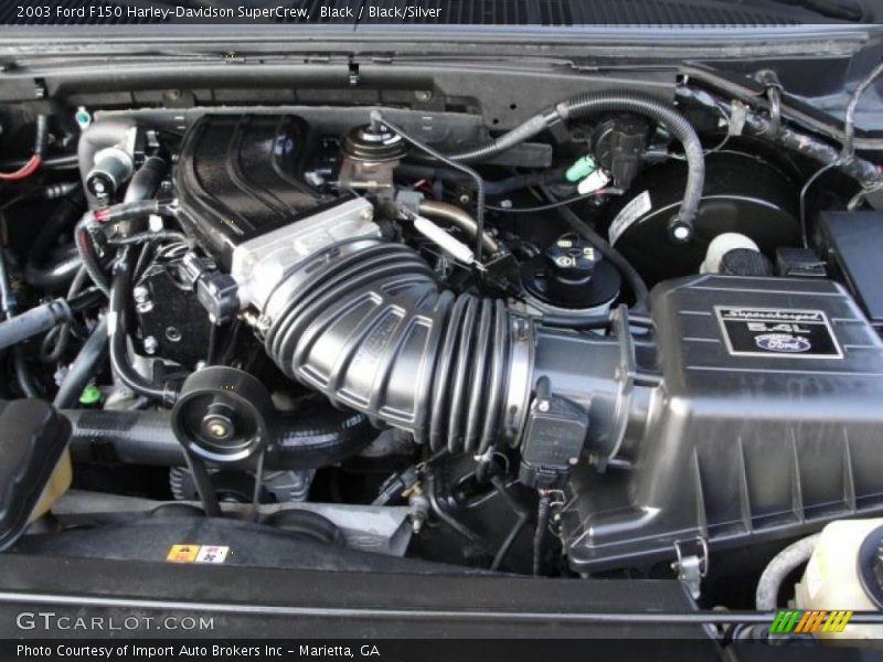  2003 F150 Harley-Davidson SuperCrew Engine - 5.4 Liter SVT Supercharged SOHC 16-Valve Triton V8
