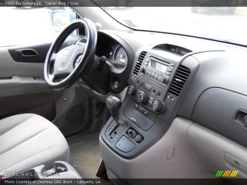 Glacier Blue / Gray 2007 Kia Sedona LX