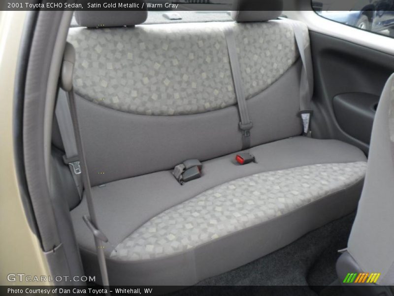  2001 ECHO Sedan Warm Gray Interior