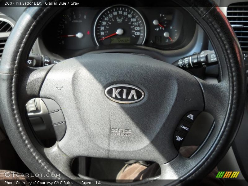 Glacier Blue / Gray 2007 Kia Sedona LX