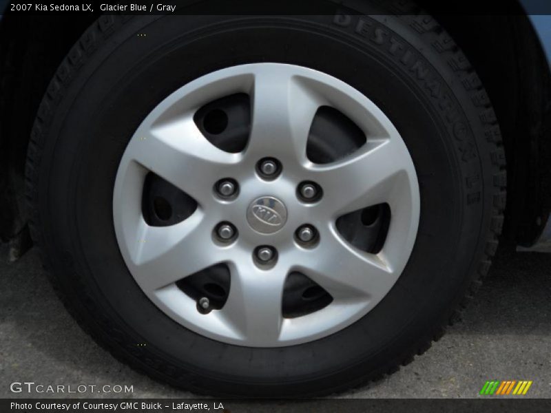 Glacier Blue / Gray 2007 Kia Sedona LX