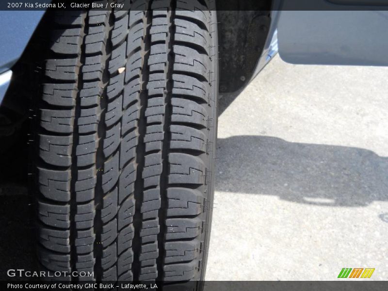 Glacier Blue / Gray 2007 Kia Sedona LX