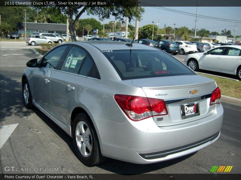 Silver Ice Metallic / Jet Black 2011 Chevrolet Cruze LT/RS