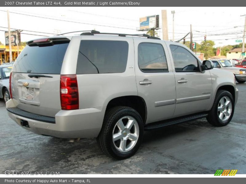 Gold Mist Metallic / Light Cashmere/Ebony 2007 Chevrolet Tahoe LTZ 4x4