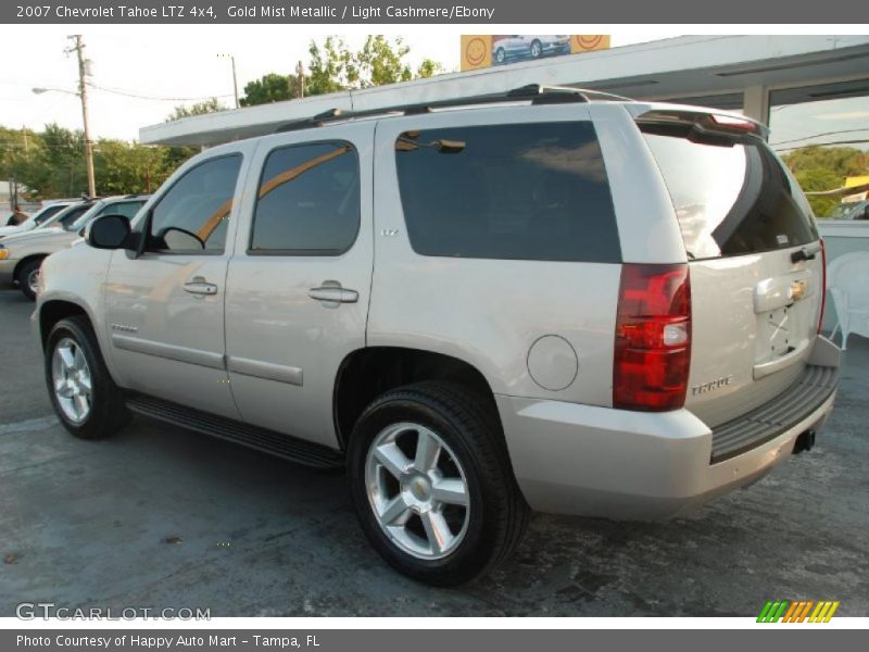 Gold Mist Metallic / Light Cashmere/Ebony 2007 Chevrolet Tahoe LTZ 4x4