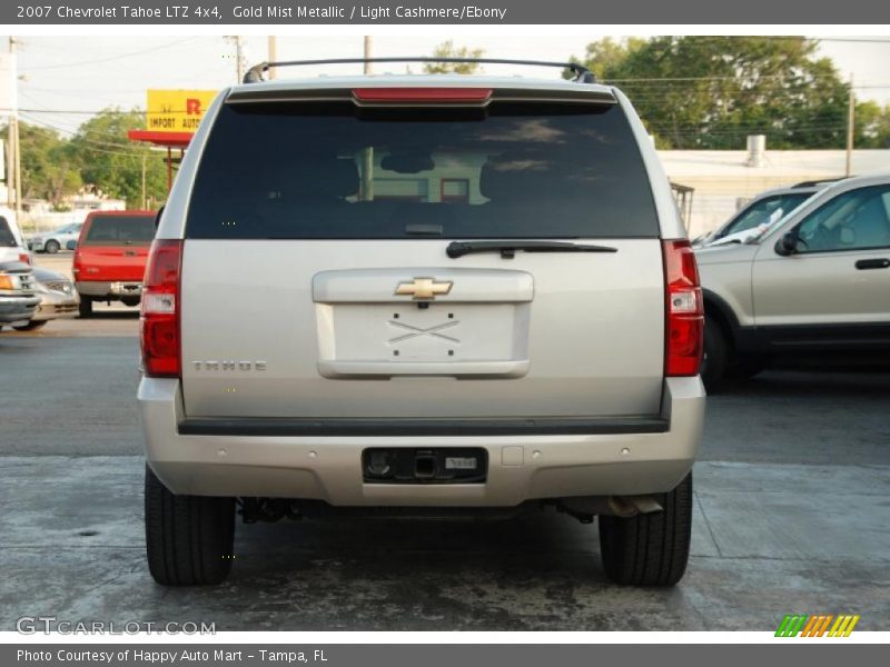 Gold Mist Metallic / Light Cashmere/Ebony 2007 Chevrolet Tahoe LTZ 4x4