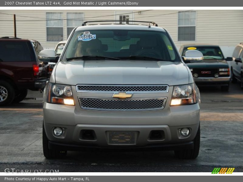 Gold Mist Metallic / Light Cashmere/Ebony 2007 Chevrolet Tahoe LTZ 4x4