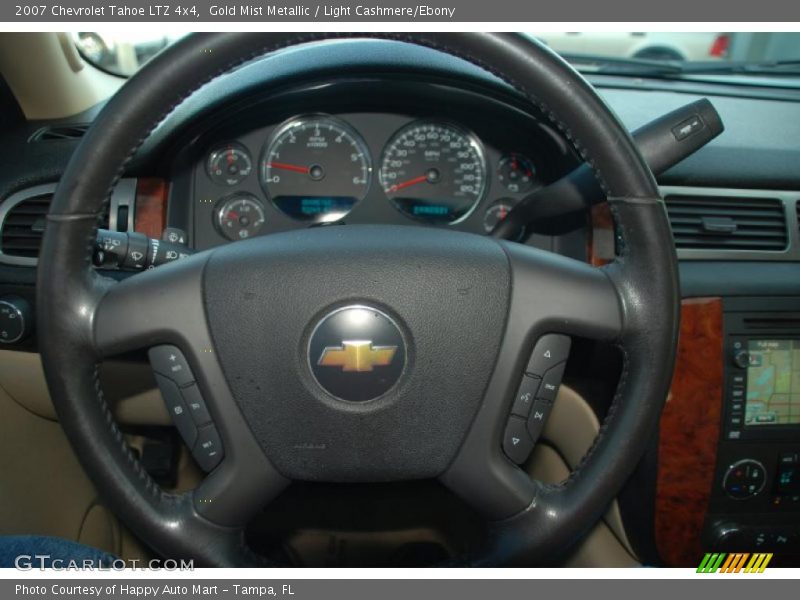 Gold Mist Metallic / Light Cashmere/Ebony 2007 Chevrolet Tahoe LTZ 4x4
