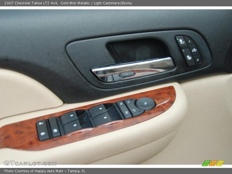 Gold Mist Metallic / Light Cashmere/Ebony 2007 Chevrolet Tahoe LTZ 4x4