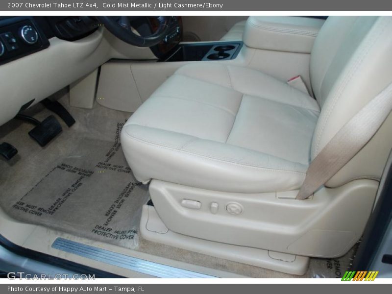 Gold Mist Metallic / Light Cashmere/Ebony 2007 Chevrolet Tahoe LTZ 4x4