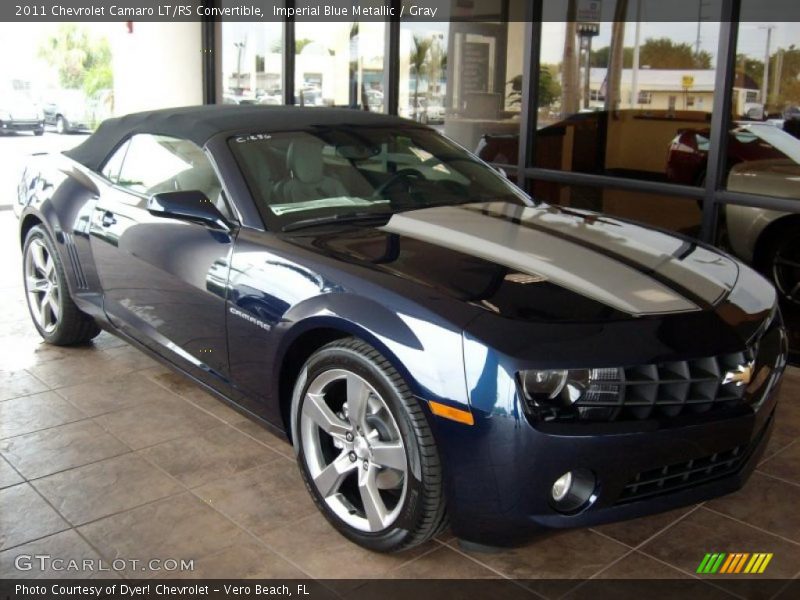 Front 3/4 View of 2011 Camaro LT/RS Convertible