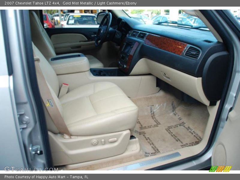 Gold Mist Metallic / Light Cashmere/Ebony 2007 Chevrolet Tahoe LTZ 4x4