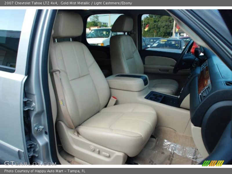 Gold Mist Metallic / Light Cashmere/Ebony 2007 Chevrolet Tahoe LTZ 4x4
