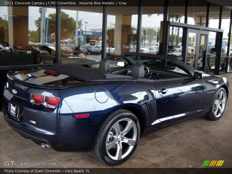  2011 Camaro LT/RS Convertible Imperial Blue Metallic