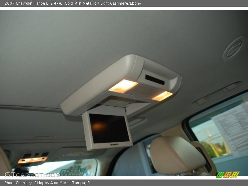 Gold Mist Metallic / Light Cashmere/Ebony 2007 Chevrolet Tahoe LTZ 4x4