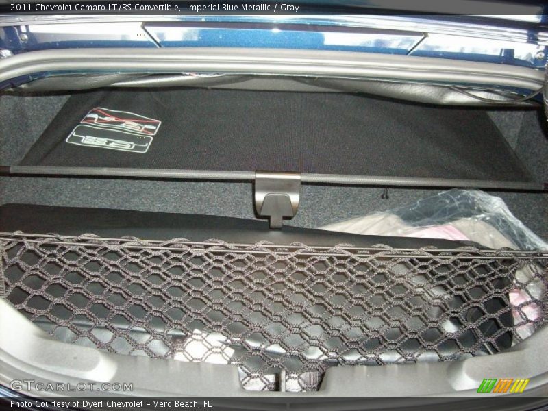  2011 Camaro LT/RS Convertible Trunk