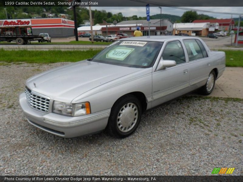 Sterling / Neutral Shale 1999 Cadillac DeVille Sedan