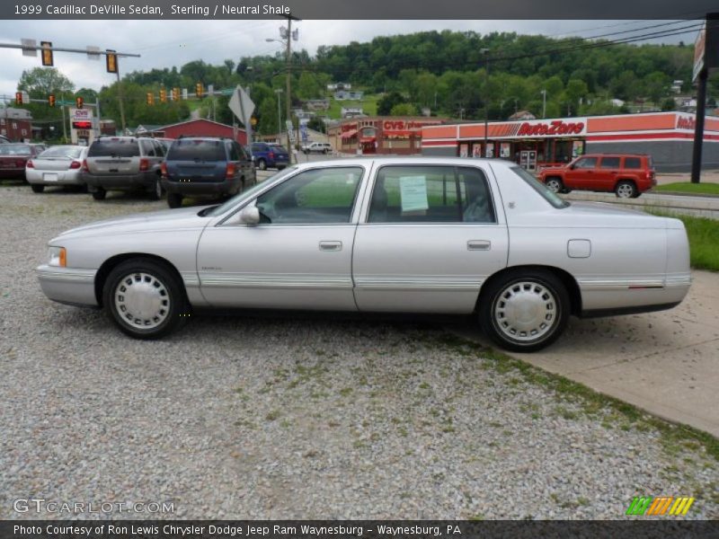 Sterling / Neutral Shale 1999 Cadillac DeVille Sedan