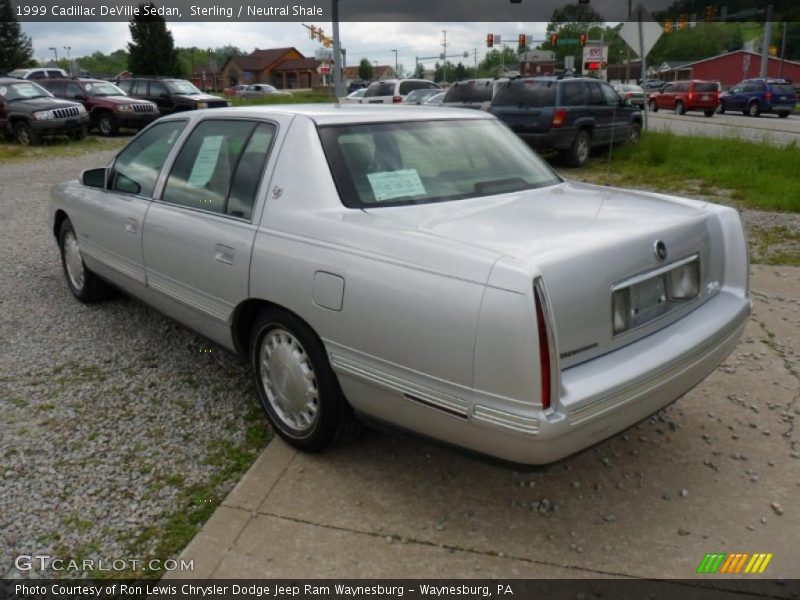 Sterling / Neutral Shale 1999 Cadillac DeVille Sedan