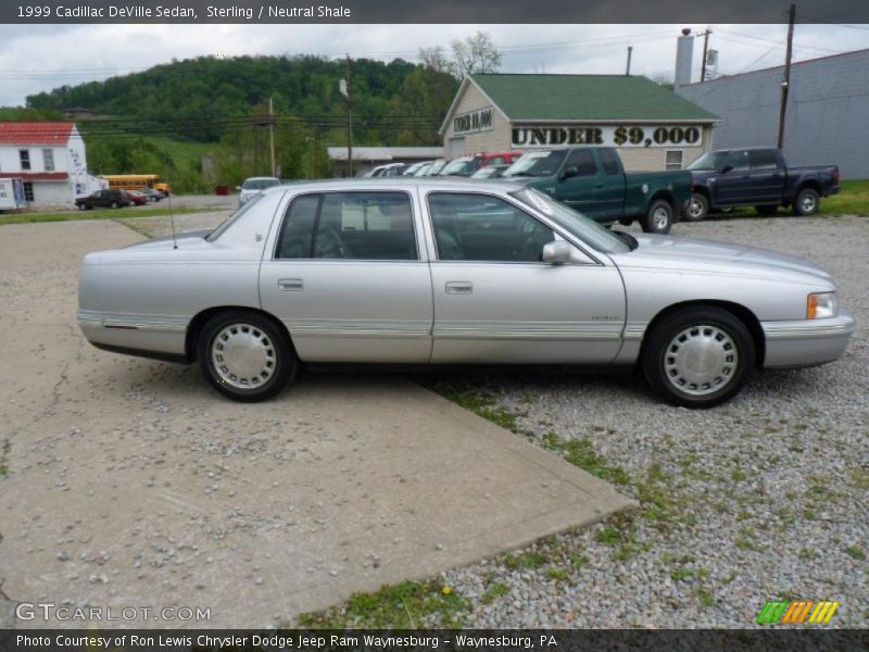 Sterling / Neutral Shale 1999 Cadillac DeVille Sedan