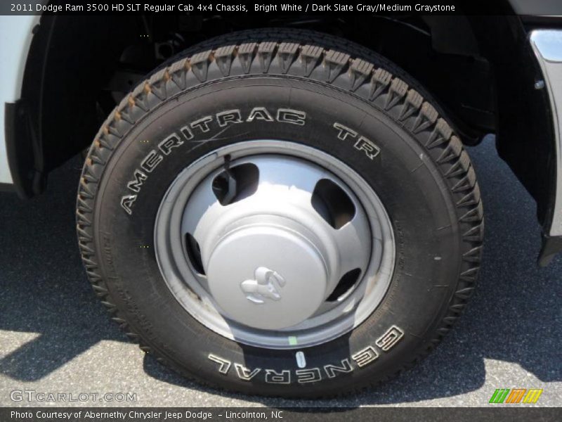  2011 Ram 3500 HD SLT Regular Cab 4x4 Chassis Wheel