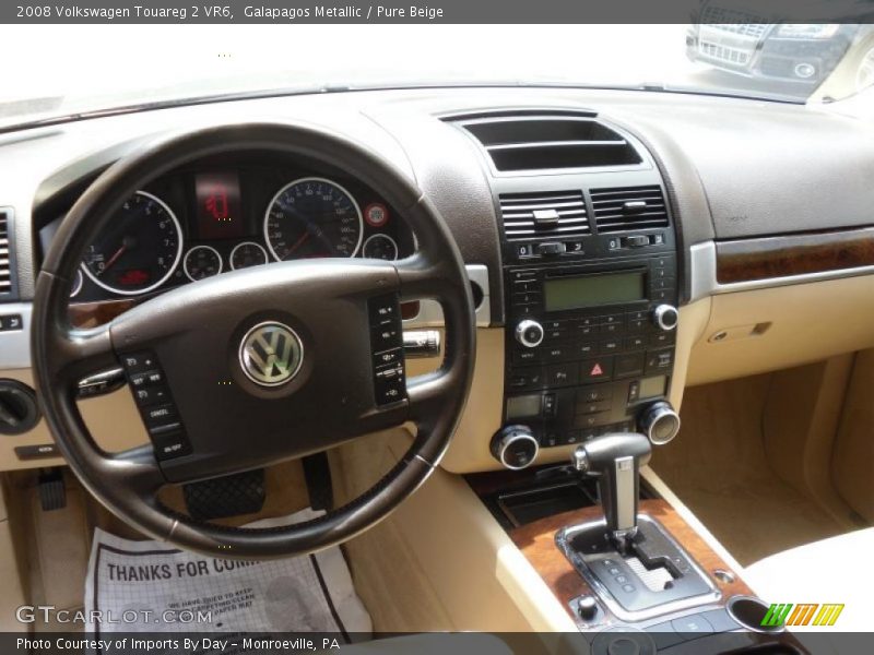 Galapagos Metallic / Pure Beige 2008 Volkswagen Touareg 2 VR6