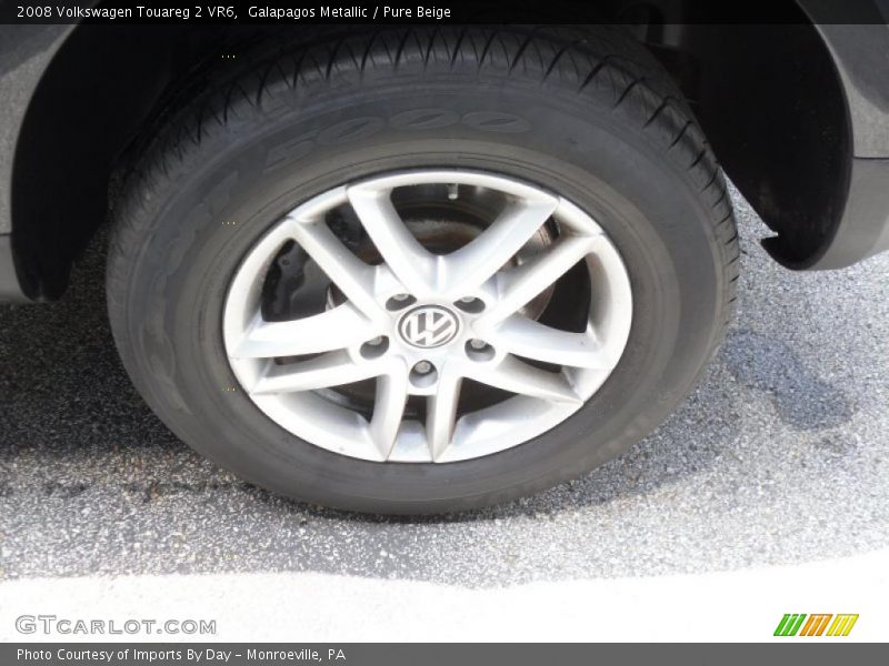 Galapagos Metallic / Pure Beige 2008 Volkswagen Touareg 2 VR6