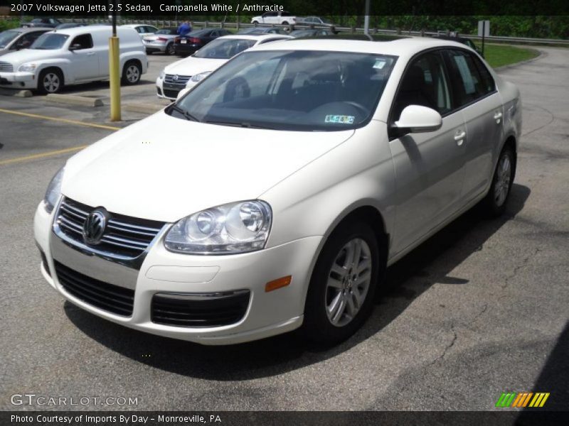 Campanella White / Anthracite 2007 Volkswagen Jetta 2.5 Sedan