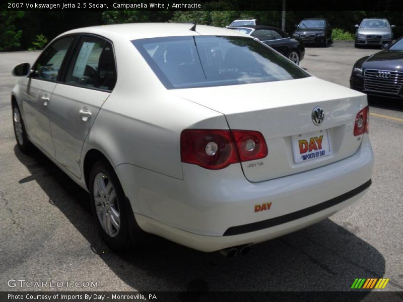 Campanella White / Anthracite 2007 Volkswagen Jetta 2.5 Sedan