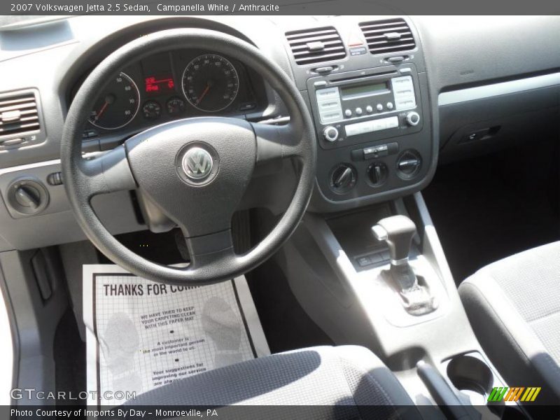 Campanella White / Anthracite 2007 Volkswagen Jetta 2.5 Sedan