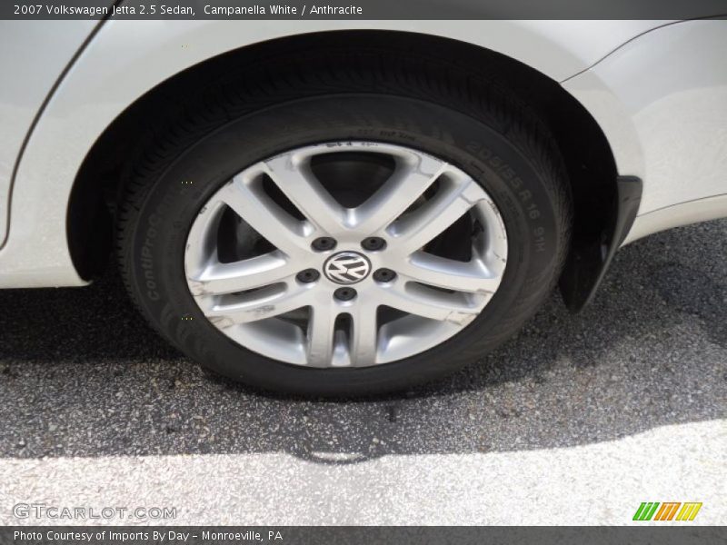 Campanella White / Anthracite 2007 Volkswagen Jetta 2.5 Sedan