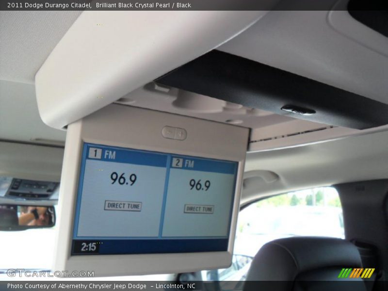 Brilliant Black Crystal Pearl / Black 2011 Dodge Durango Citadel