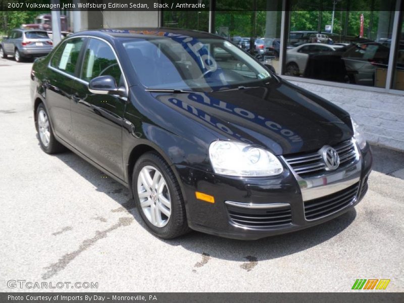Black / Anthracite 2007 Volkswagen Jetta Wolfsburg Edition Sedan