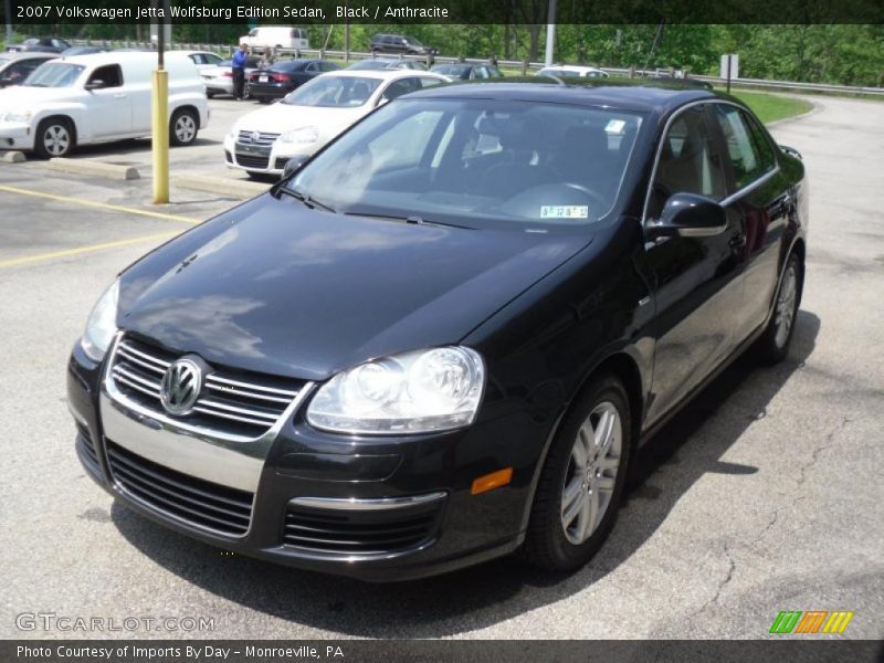 Black / Anthracite 2007 Volkswagen Jetta Wolfsburg Edition Sedan