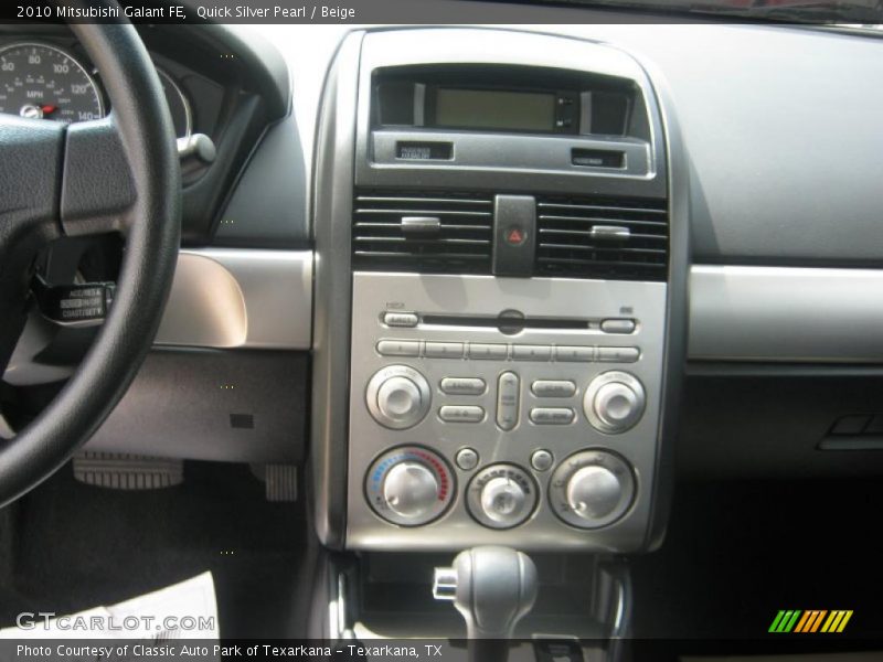 Quick Silver Pearl / Beige 2010 Mitsubishi Galant FE