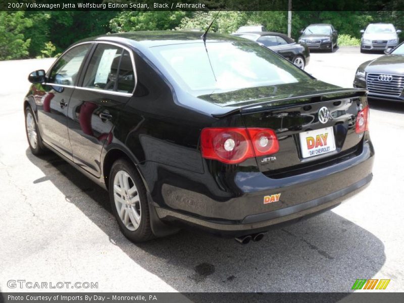Black / Anthracite 2007 Volkswagen Jetta Wolfsburg Edition Sedan