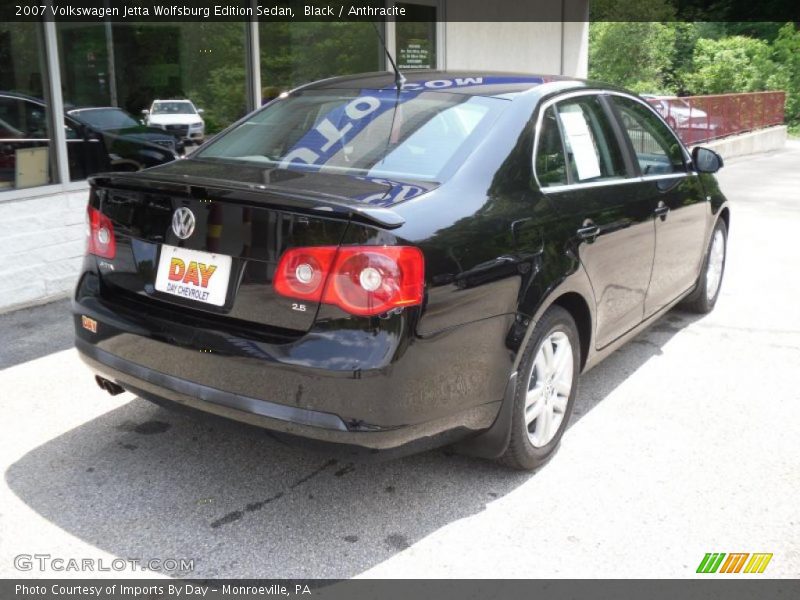 Black / Anthracite 2007 Volkswagen Jetta Wolfsburg Edition Sedan